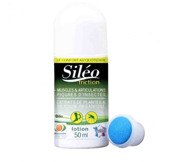 Роллер от болей в мышцах и суставах Sileo Friction Muscles & Articulations Roll on 50 ml