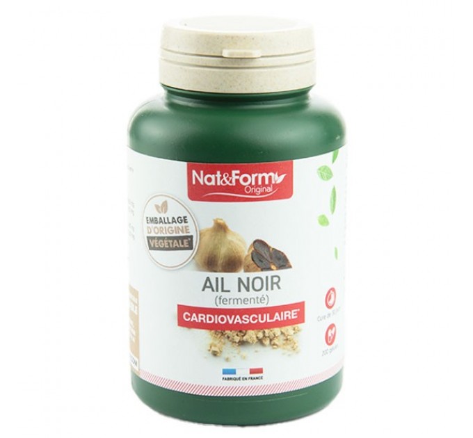  Комплекс черного чеснока для сердца Ail noir Fermenté Nat&Form 200 капсул