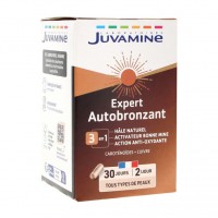 Капсулы для загара JUVAMINE Bronzage ANTI-ÂGE 30 капсул 
