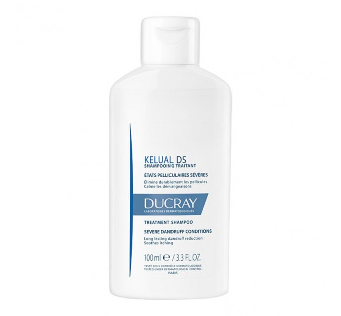 Шампунь для ухода за кожей головы Shampooing Traitant KELUAL DS DUCRAY 100 мл