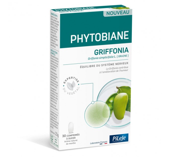 Комплекс для эмоционального баланса PILEJE Phytobiane Griffonia 30 капсул
