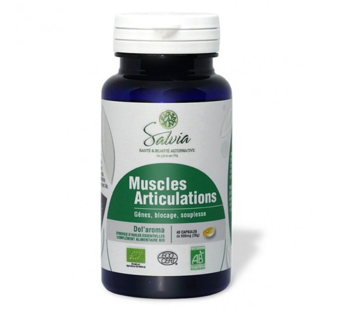 Комплекс для опорно-двигательного аппарата Dol’Aroma Muscles Articulations SALVIA 90 капсул