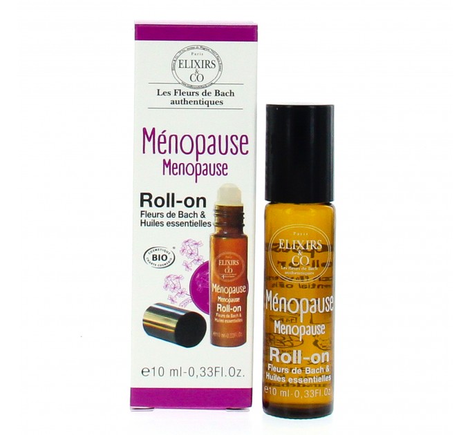 Роллер при менопаузе MÉNOPAUSE Roll-on Fleurs de Bach & Huiles 10 мл