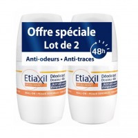 Дезодорант для чувствительной кожи ETIAXIL DEODORANT DOUCEUR 48H 2 x 50 мл