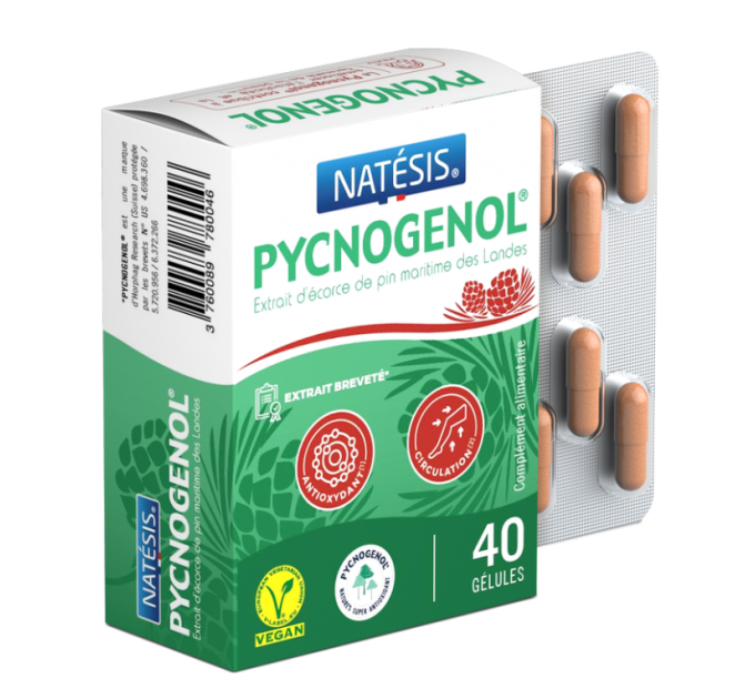 Комплекс для кровообращения Natesis PYCNOGENOL 40 капсул