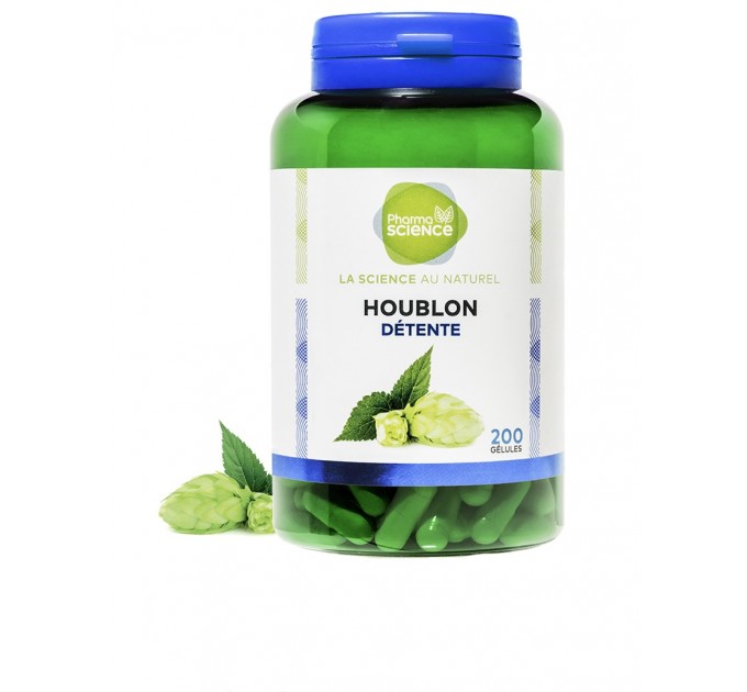 Комплекс для нервной системы I HOUBLON Détente de PHARMASCIENCE 200 капсул