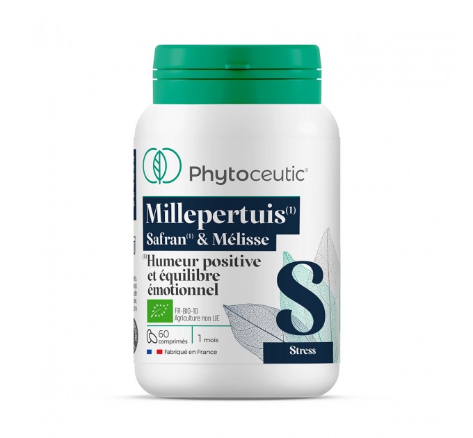 Комплекс для эмоционального равновесия Millepertuis Safran & Mélisse PHYTOCEUTIC 60 таблеток