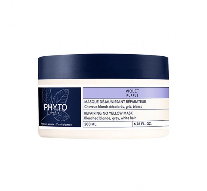 Маска для восстановления и нейтрализации желтизны Phyto Violet Masque Reparateur 200 мл
