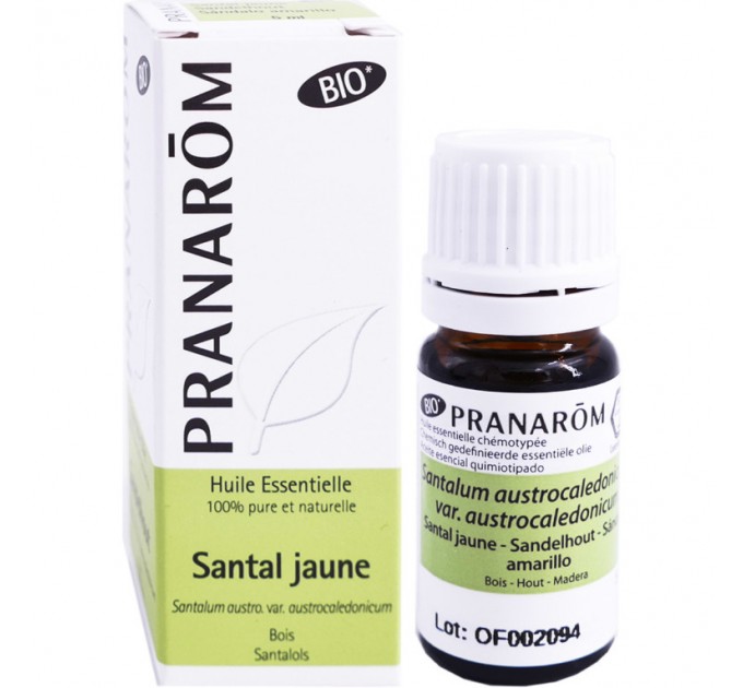 Эфирное масло желтого сандала PRANAROM Santal Jaune 5 мл