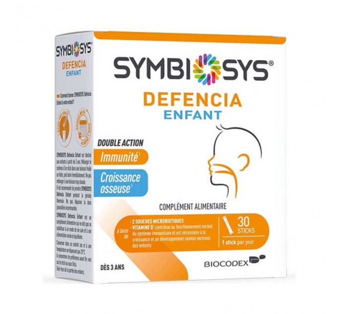 Пребиотики для детей от 3 лет SYMBIOSIS ENFANT Biocodex 30 палочек