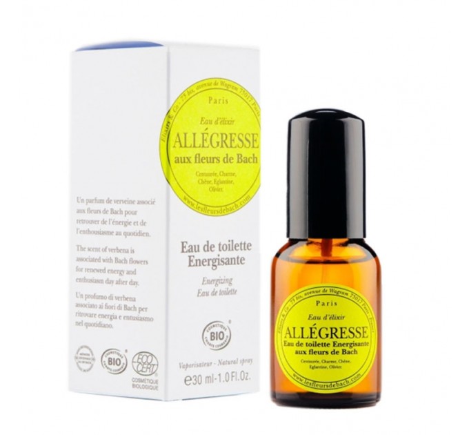 Туалетная вода Allégresse bio Elixirs & Co des FLEURS DE BACH 30 мл
