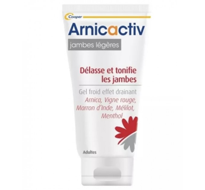 Охлаждающий гель для массажа суставов Arnicactiv Jambes légères 150 мл