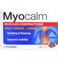 Комплекс от мышечных спазм MYOCALM Contractions Musculaires 3C Pharma 30 таблеток