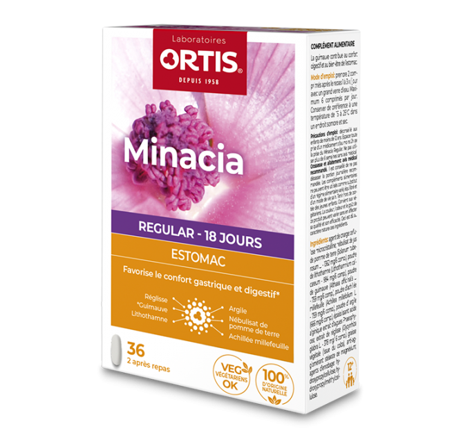 Комплекс для лечения желудка Minacia REGULAR ESTOMAC 36 таблеток