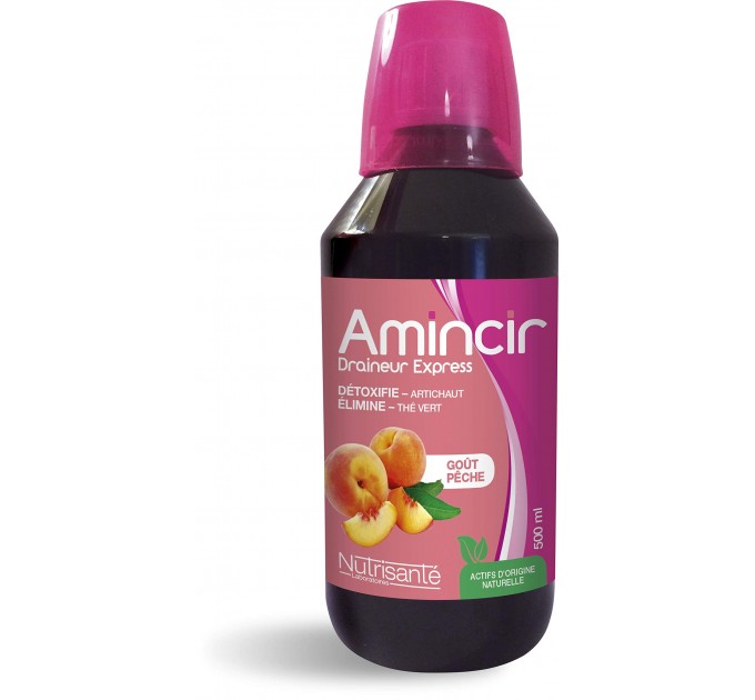 Жиросжигатель AMINCIR Draineur NUTRISANTE со вкусом персика 500 мл