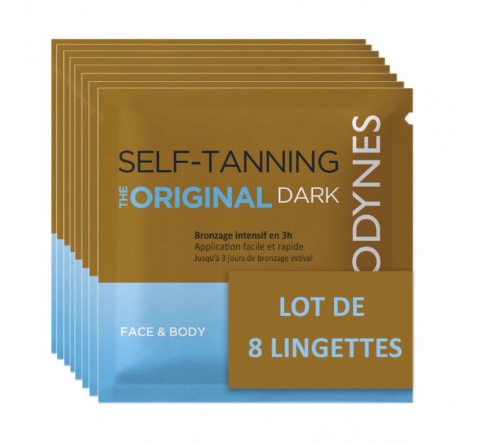 Салфетки для автозагара Lingettes Autobronzantes de COMODYNES x8