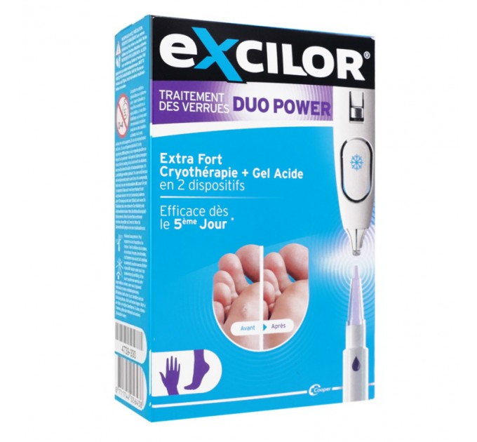 Средство от бородавок Excilor VERRUES Duo Power