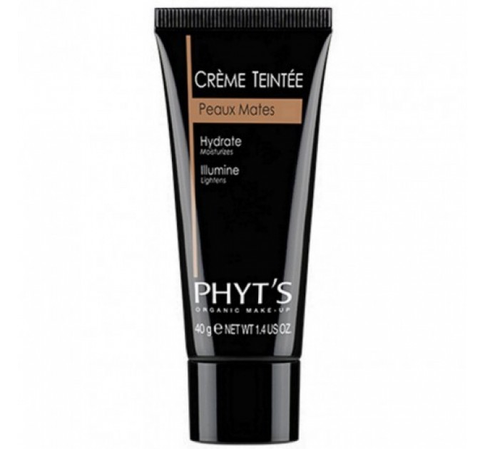 Тональная основа Crème Teintée Peaux Mates PHYT’S  для темной кожи 40 гр