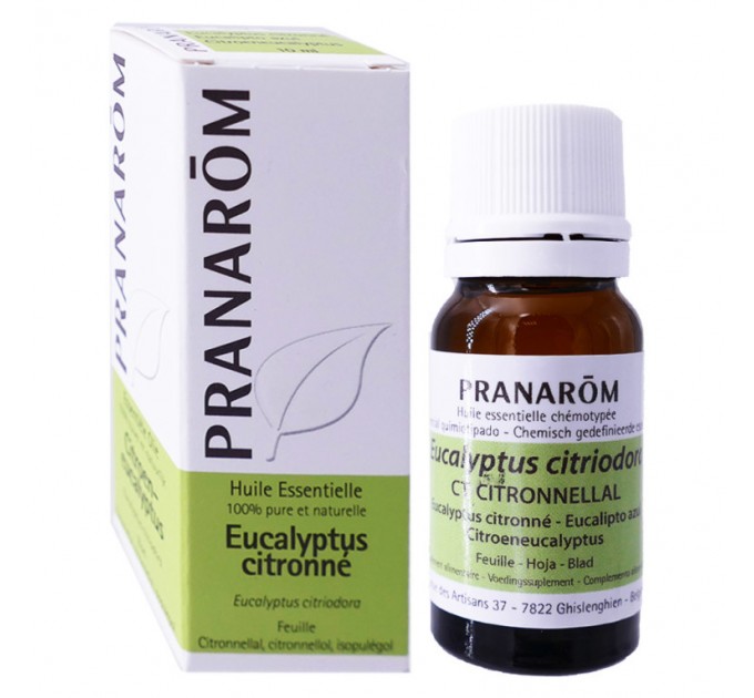 Масло лимона и эвкалипта Eucalyptus cCtronné de Pranarom 10 мл