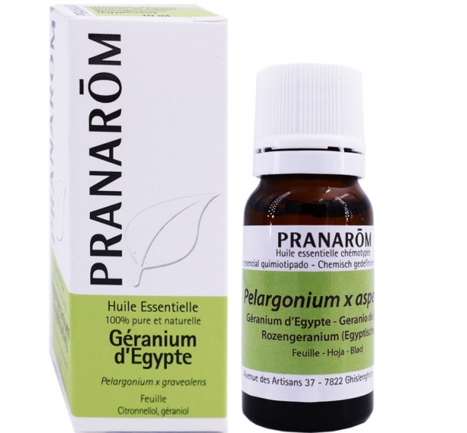 Масло герани Géranium Egypte PRANAROM 10 мл
