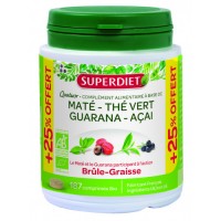 Жиросжигатель Quatuor Brûle graisse de SUPER DIET 150 + 37 таблеток