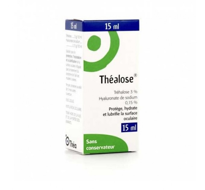 Противовоспалительный глазной раствор THEALOSE LUBRIFIANT OCULAIRE 10 мл