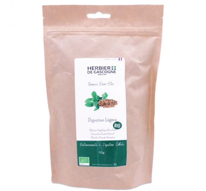Чай для пищеварения Herbier De GASCOGNE Tisane Bien Etre Digestion Legere 100 гр