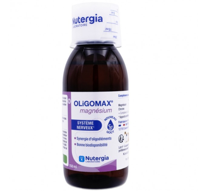 Магний NUTERGIA OLIGOMAX MAGNÉSIUM 150 мл