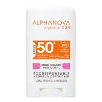 Стик от солнца ALPHANOVA Sun BIO Pink Coral SPF50+ 12 г