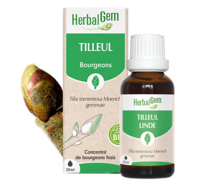 Органический концентрат липового дерева Tilleul Gemmo BIO Concentré HERBALGEM 30 мл