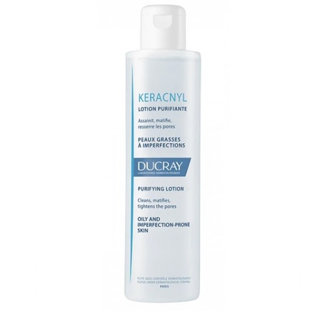 Очищающий лосьон с керакнилом Lotion Purifiante Kéracnyl DUCRAY 200 мл