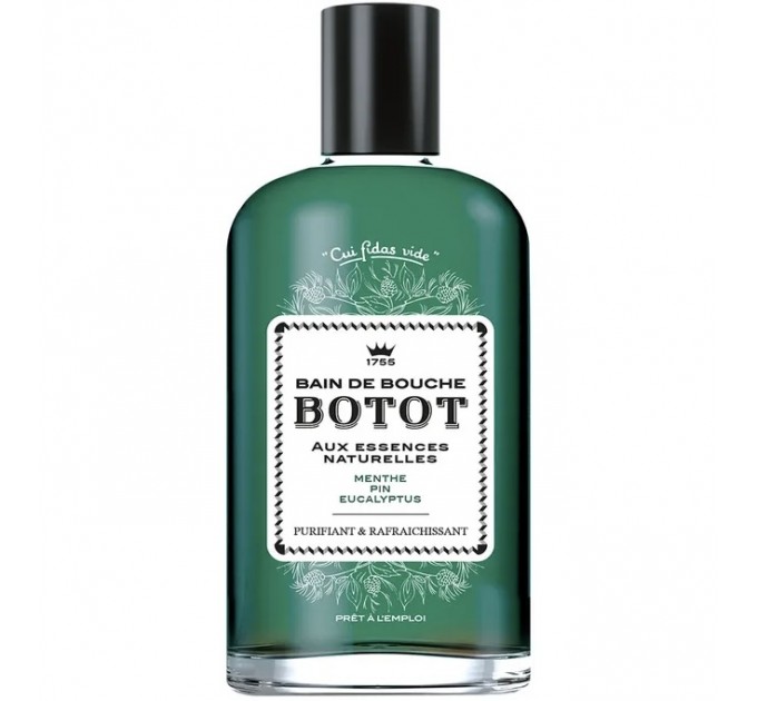 Ополаскиватель для рта Bain de Bouche BOTOT мятный, сосновый, эвкалиптовый 250 мл