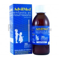Жаропонижающее и обезболивающее для детей Advilmed Enfants 200 мл