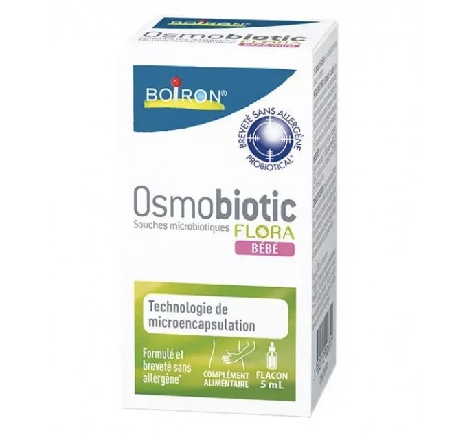 Пробиотик для детей OSMOBIOTIC FLORA Bébé 5 мл