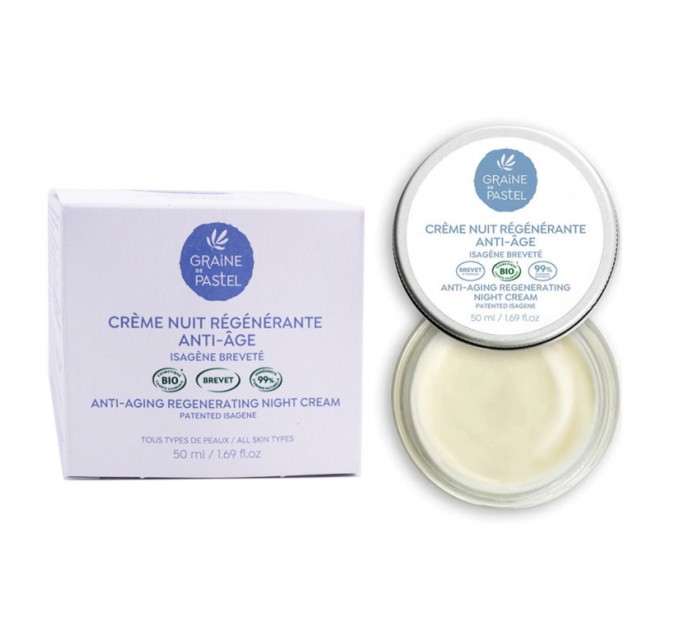 Ночной восстанавливающий крем Graine de Pastel Crème Nuit Régénérante 50 мл