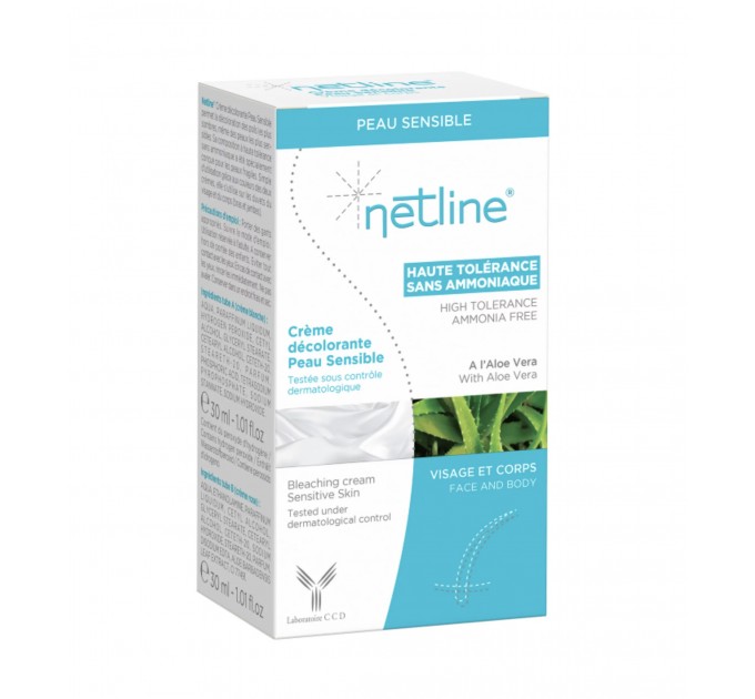 Отбеливающий крем для лица и тела Netline CREME DECOLORANTE 