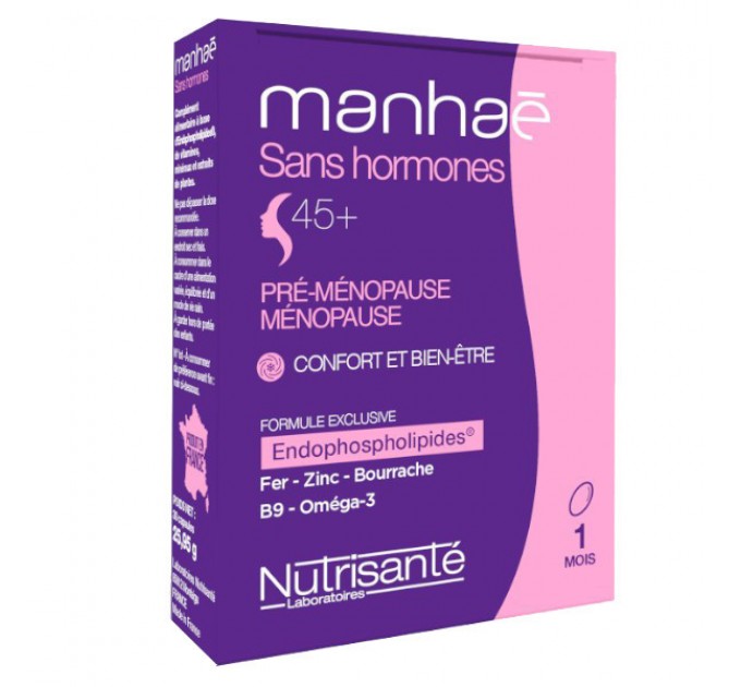 Комплекс при менопаузе MANHAE Menopause NUTRISANTE 30 капсул