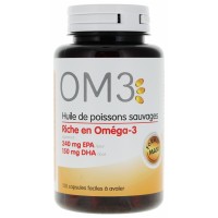 Рыбий жир Huile de Poisson Sauvage OM3 Isodis Natura 120 капсул