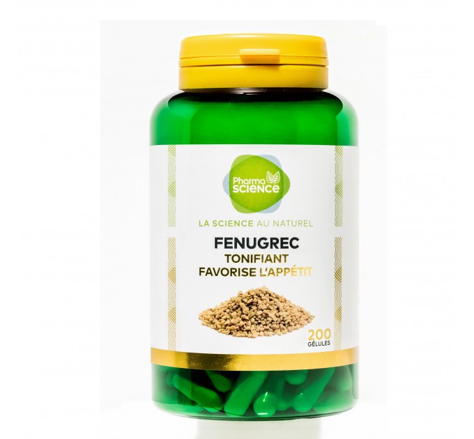 Пажитник Fenugrec de PHARMASCIENCE 200 капсул