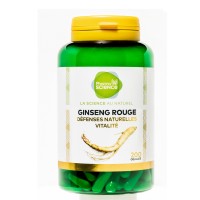 Органический имбирь Pharmascience Ginseng Rouge 200 капсул