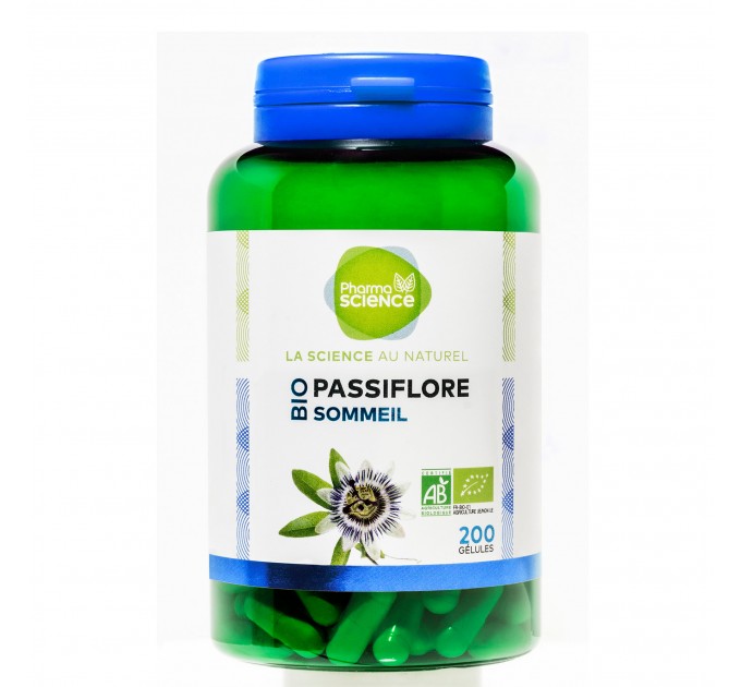 Пассифлора от бессоницы IPassiflore Bio de PHARMASCIENCE 200 капсул