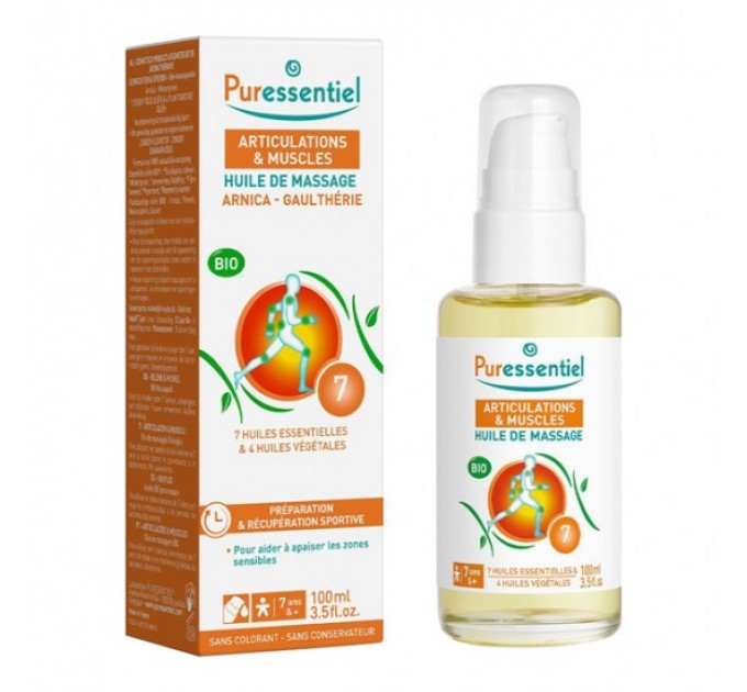 Массажное масло Puressentiel Huile de Massage 100 мл