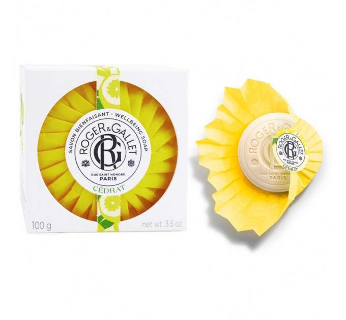 Парфюмированное мыло Savon de ROGER & GALLET Cedrat 100 гр