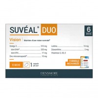 Пищевая добавка для глаз Suvéal Duo 180 капсул
