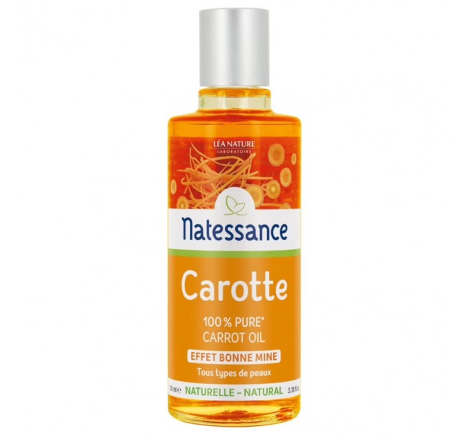 Морковное масло Huile Carotte Natessance 50 мл