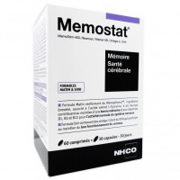 Комплекс для поддержки когнитивных функций NHCO Nutrition Memostat 60 + 30 шт
