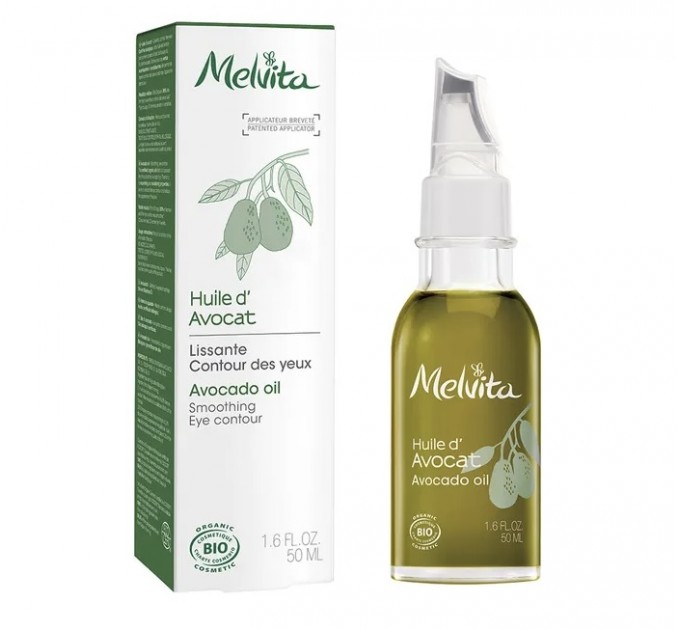 Масло авокадо контур вокруг глаз Melvita Huile Avocat Contour des Yeux 50 мл