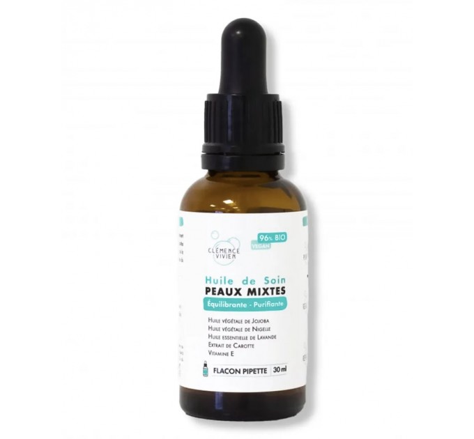Масло Clemence&Vivien Huile De Soin Regulatrice Peaux Mixtes 30 мл