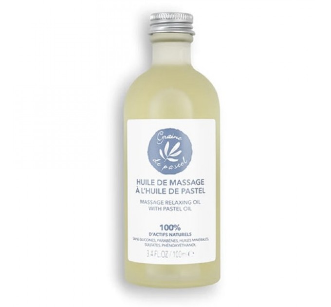 Масло для массажа Huile de Massage Relaxante GRAINE DE PASTEL 100 мл