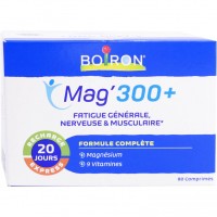 Комплекс усталость и нервозность Mag’ 300+ de BOIRON 80 таблеток